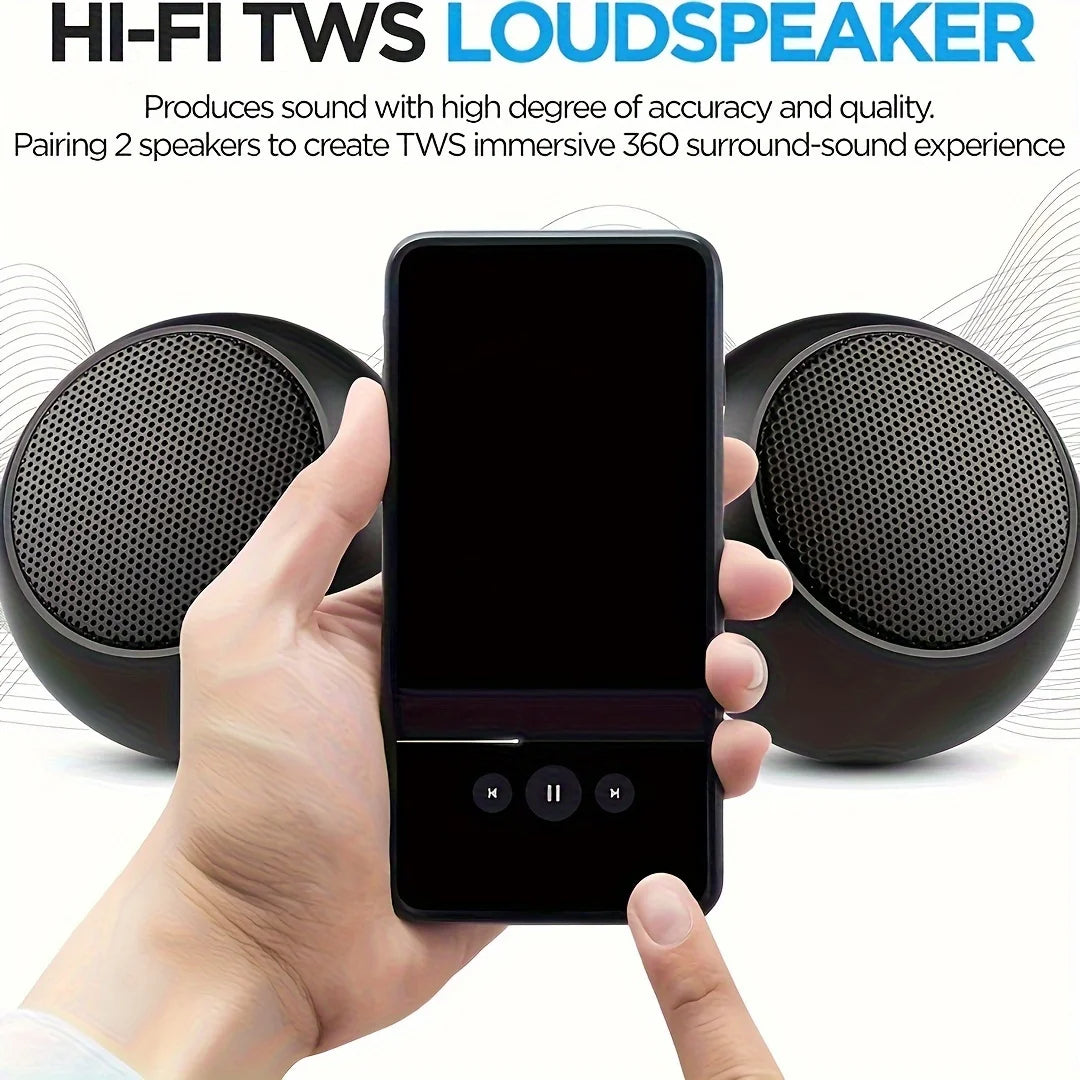 M3 Mini Wireless Bluetooth Speaker Small Card-insertable With Heavy Bass Outdoor Bluetooth Speaker