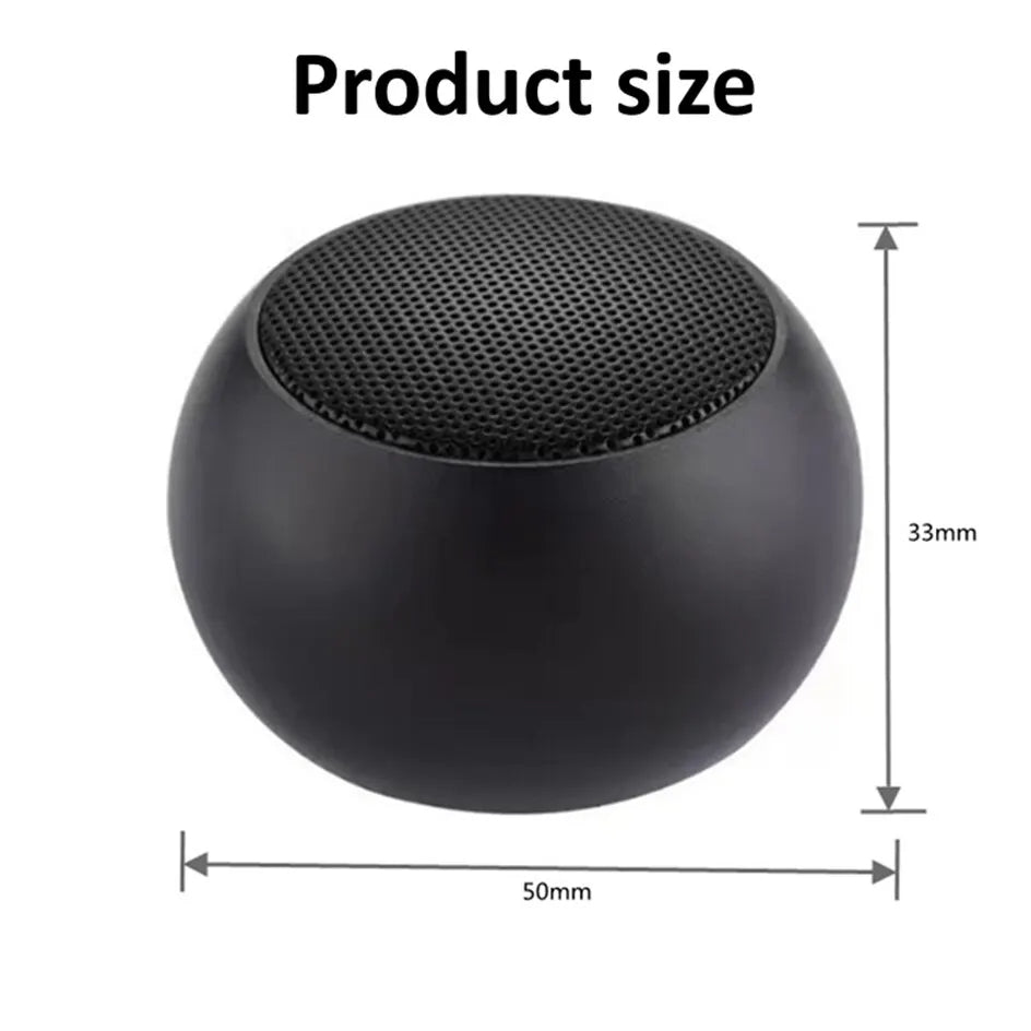 M3 Mini Wireless Bluetooth Speaker Small Card-insertable With Heavy Bass Outdoor Bluetooth Speaker