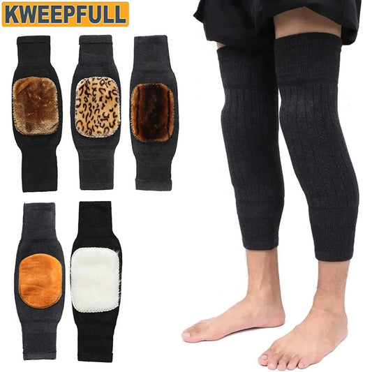 Woolen Knee Warmers Knee Pads Protector For Winter For Men & Women